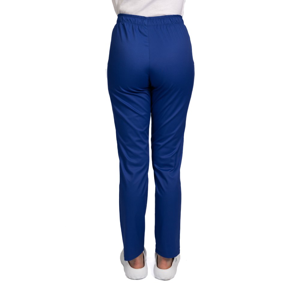 Unisex zdravotnické kalhoty s elastickým pasem - námořnicky modré