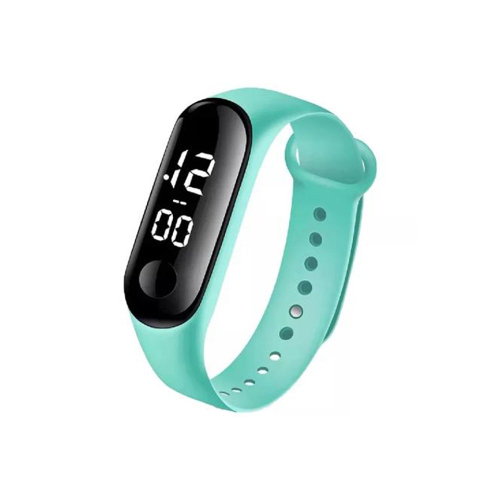 Zelený fitness náramek Doctor v uniformě, 0,96" obrazovka, Bluetooth 4.2, srdeční frekvence, krevní tlak, teplota, kyslík, sledování kvality spánku